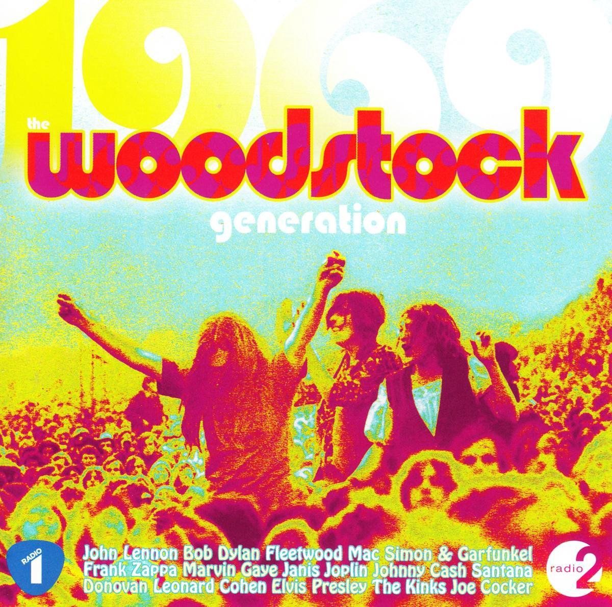 Various Artists Radio 1 - 1969 Woodstock Generation - 4 Cd Box Met 80 Nummers (4 Stuks)