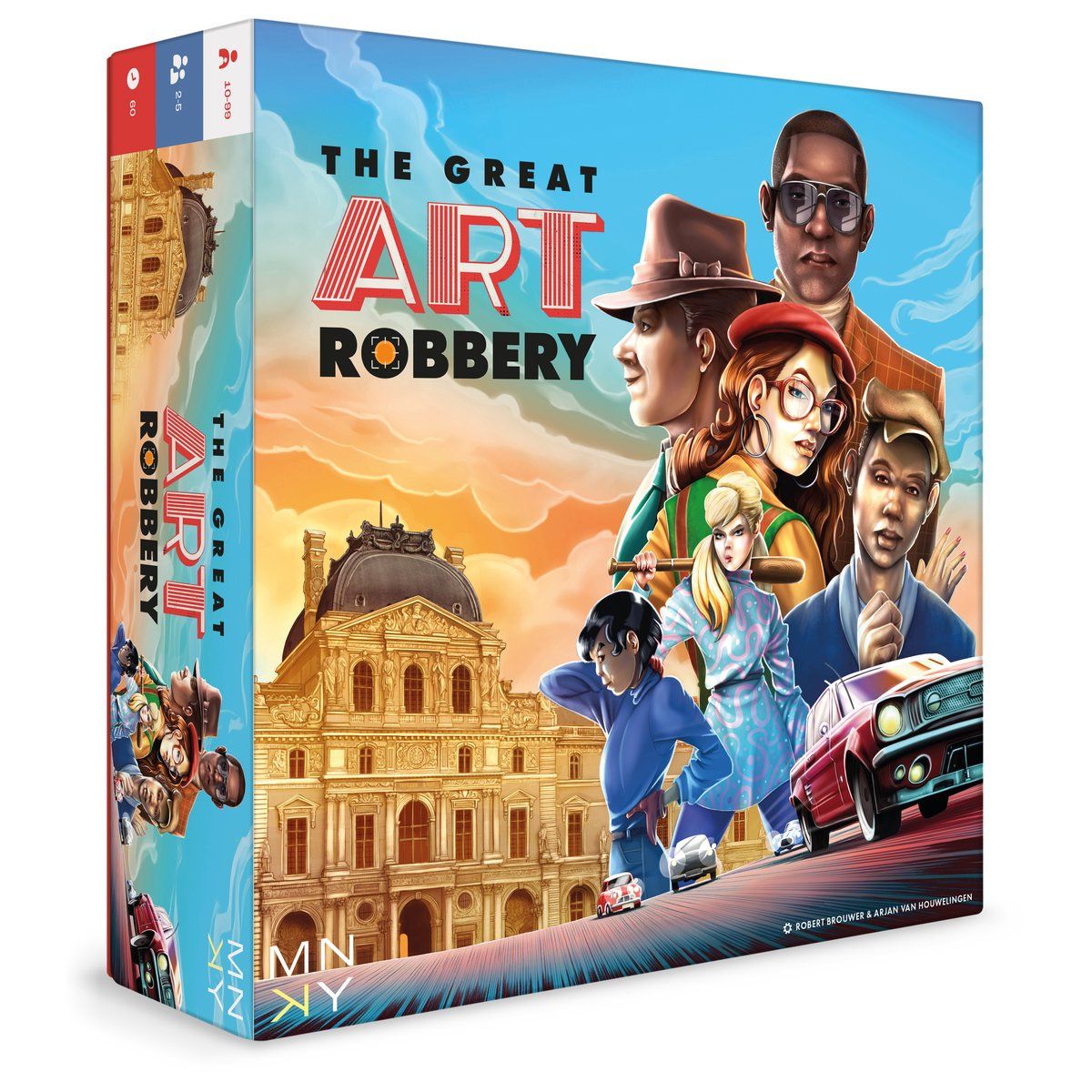 Mnky Entertainment - The Great Art Robbery - Kunstroof Spel
