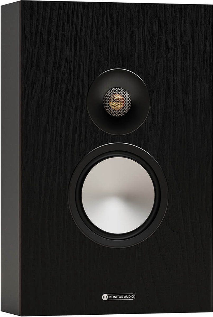 Monitor Audio Zwart Bronze On-Wall 7G - Muur Speaker - 2-Weg Ontwerp