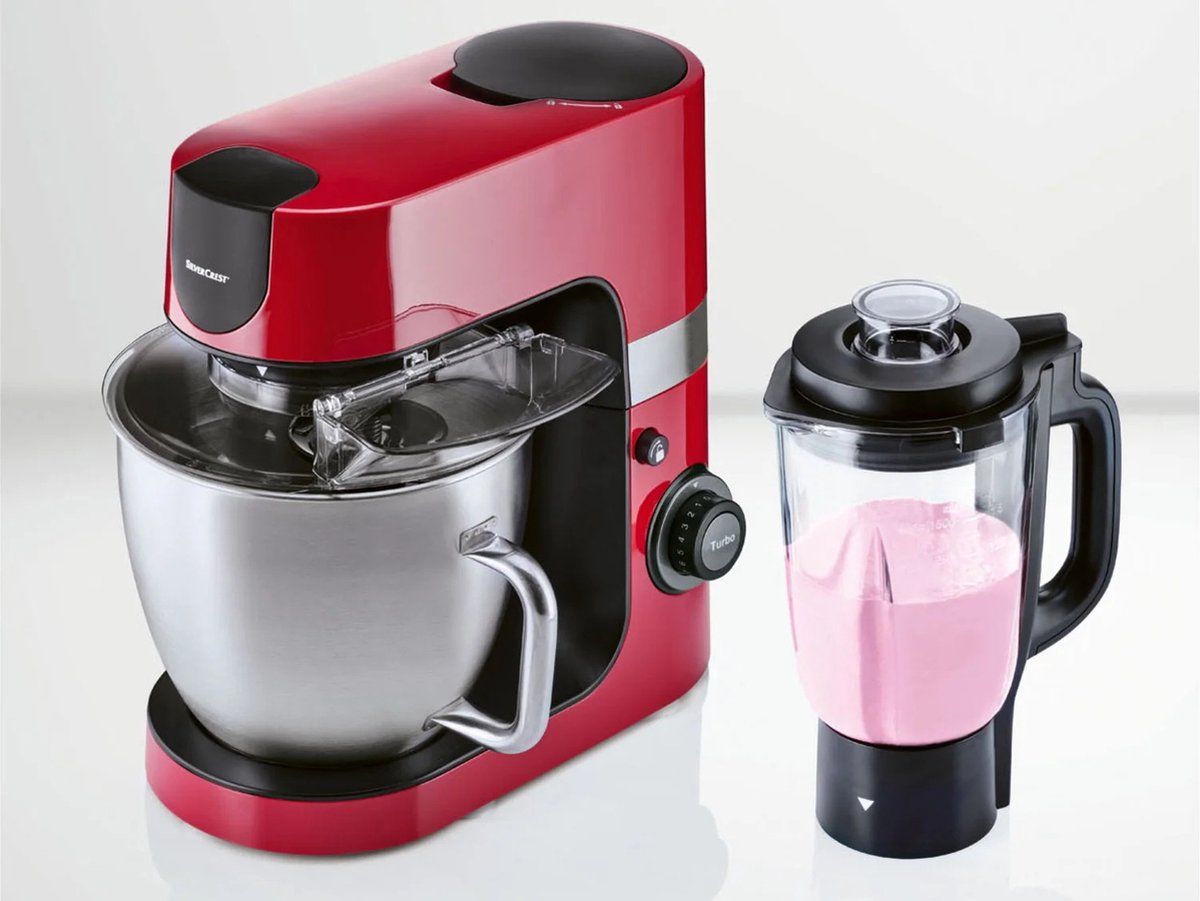Silvercrest® Kitchen Tools - Professionele Keukenmachine - 1300 W 10 Snelheden 6, 3 L