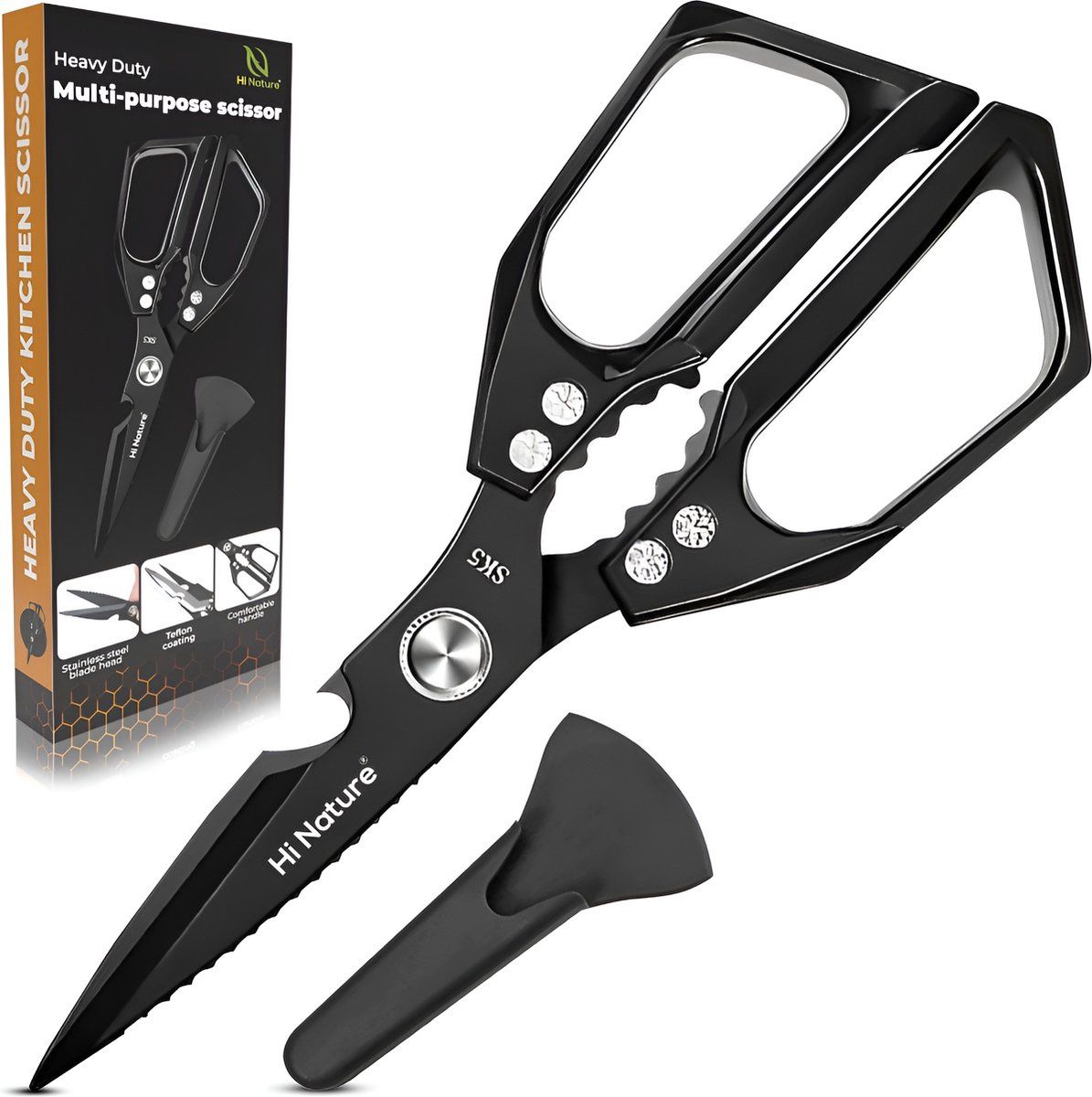 Zwart - Heavy Duty RVS