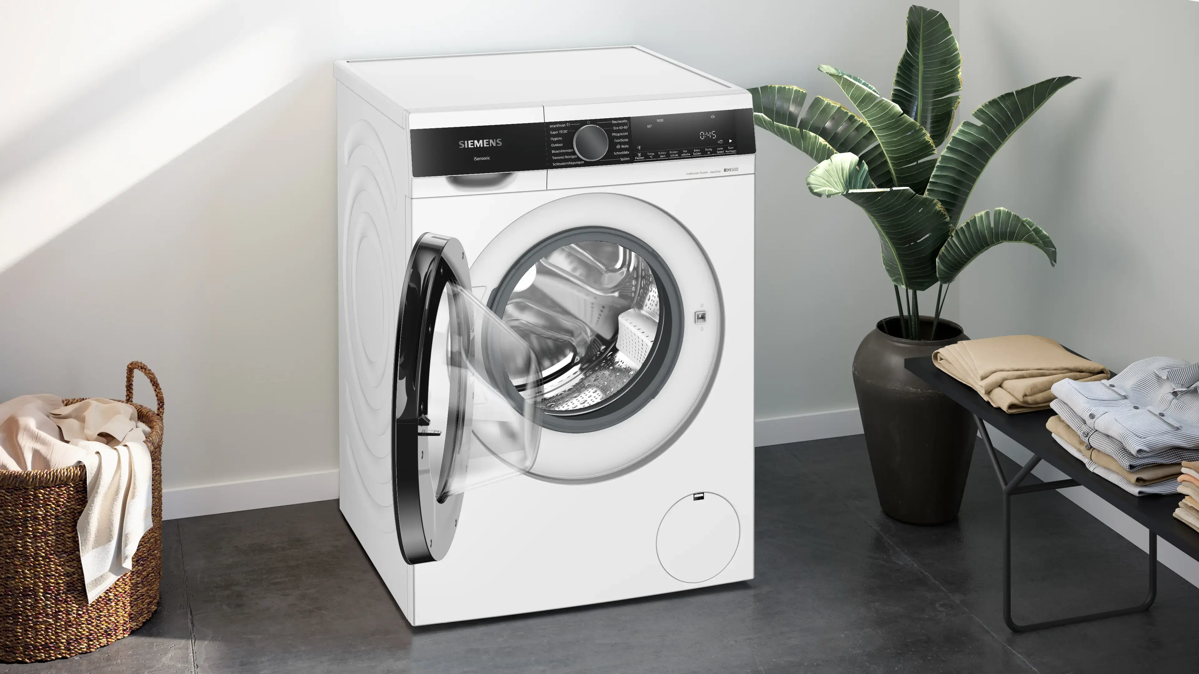 Siemens WG56G2Z41 - Wasmachine - 10 kg - 1600 tpm - Energieklasse A - Wit refurbished, photo 4
