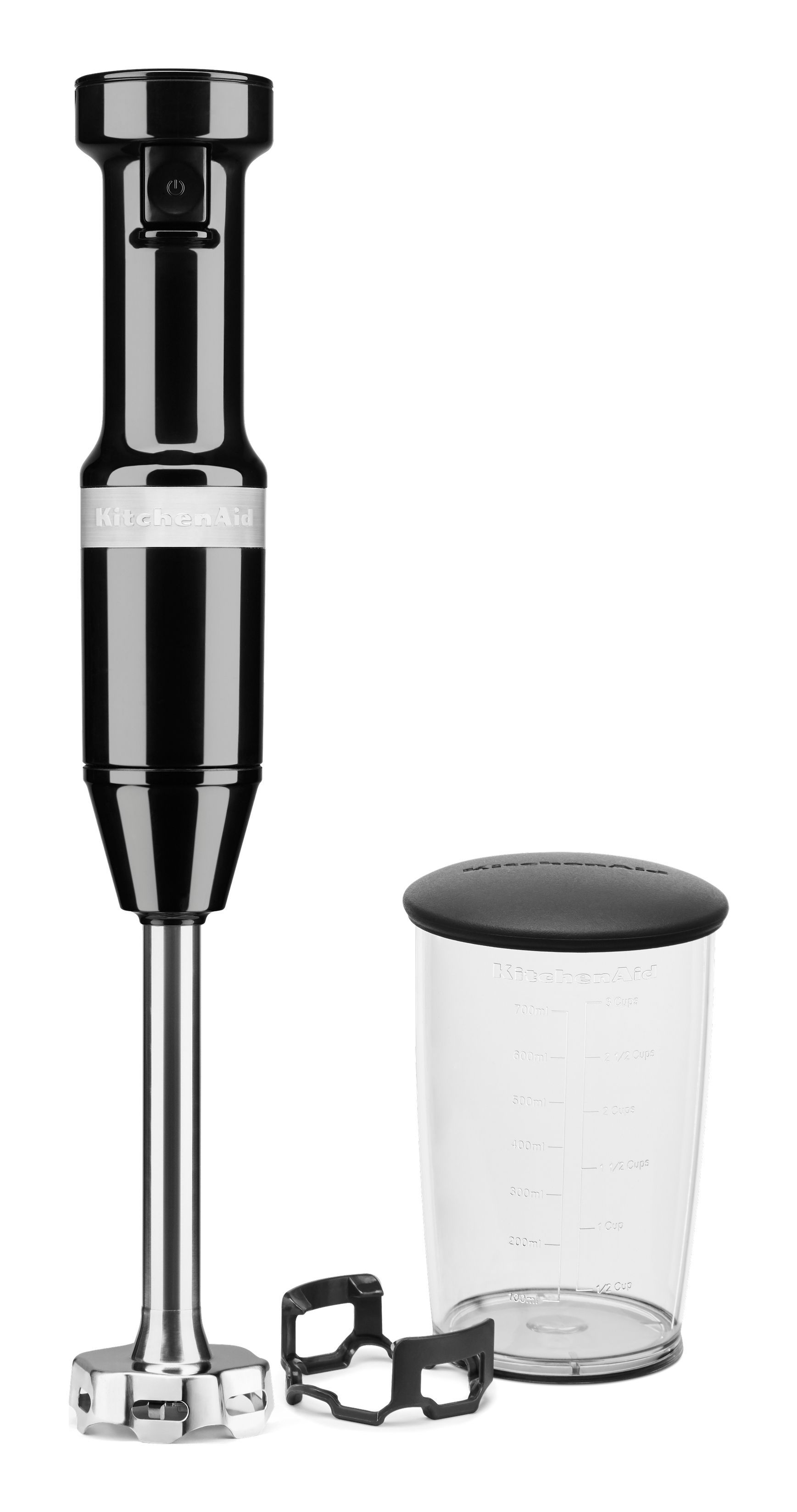 KitchenAid 5KHBV53EOB - Staafmixer 180 W 9000-18000 RPM - Zwart