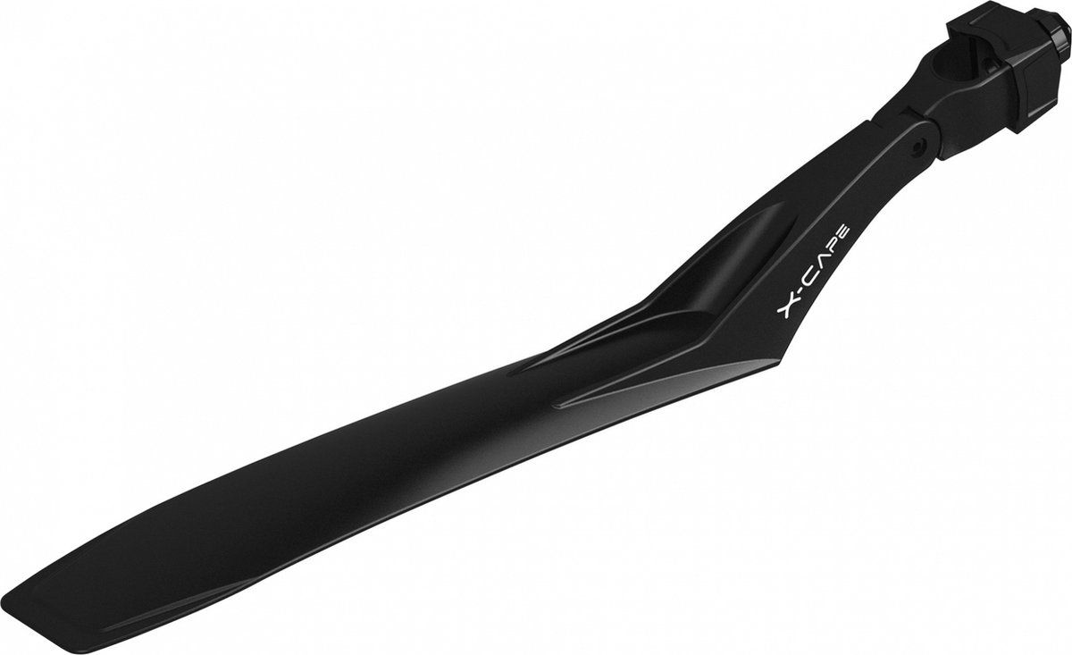 Polisport Xcape - Achterspatbord Mtb - Verstelbaar - Zwart