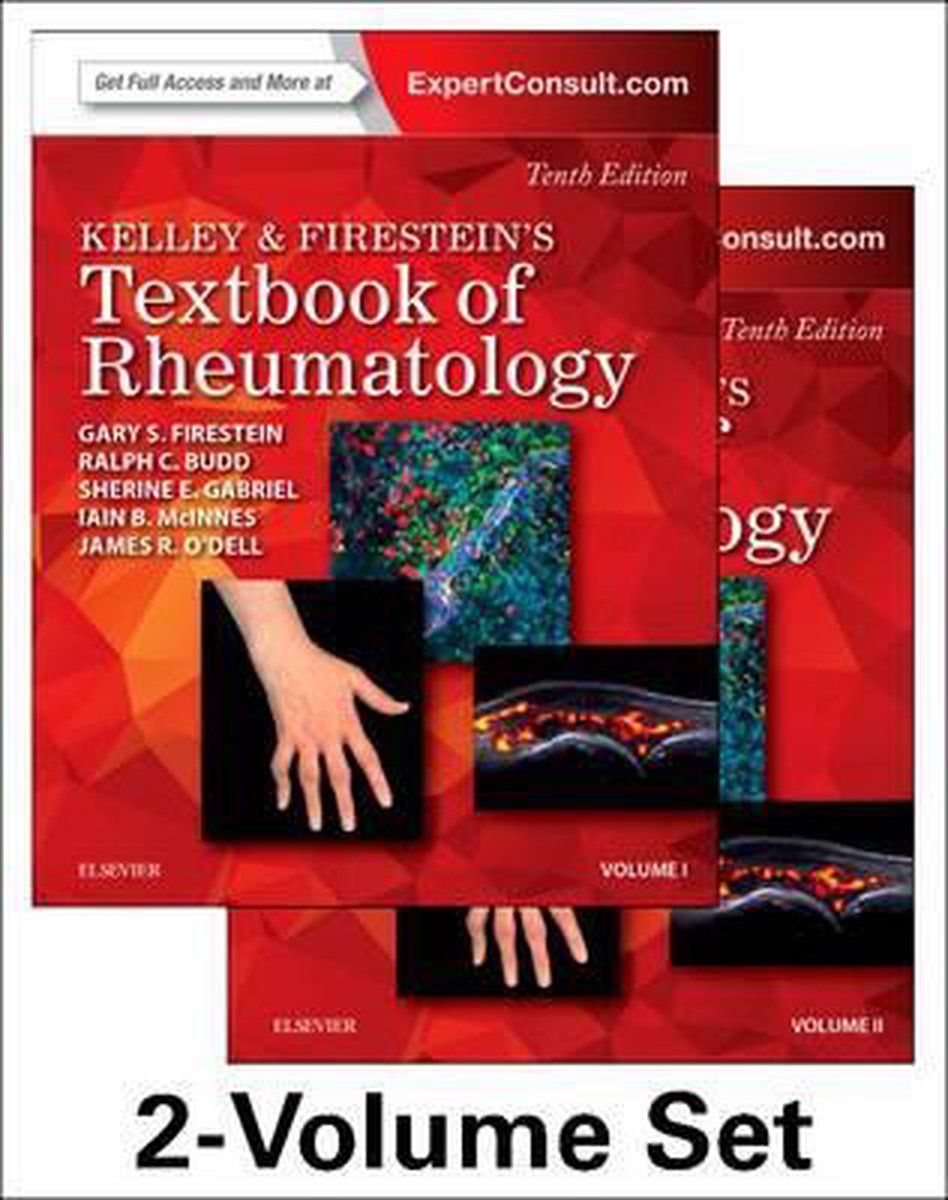 Gary Firestein Kelley En Firestein - Textbook Of Rheumatology - 10e Editie - 2-delige Set (2 Stuks)