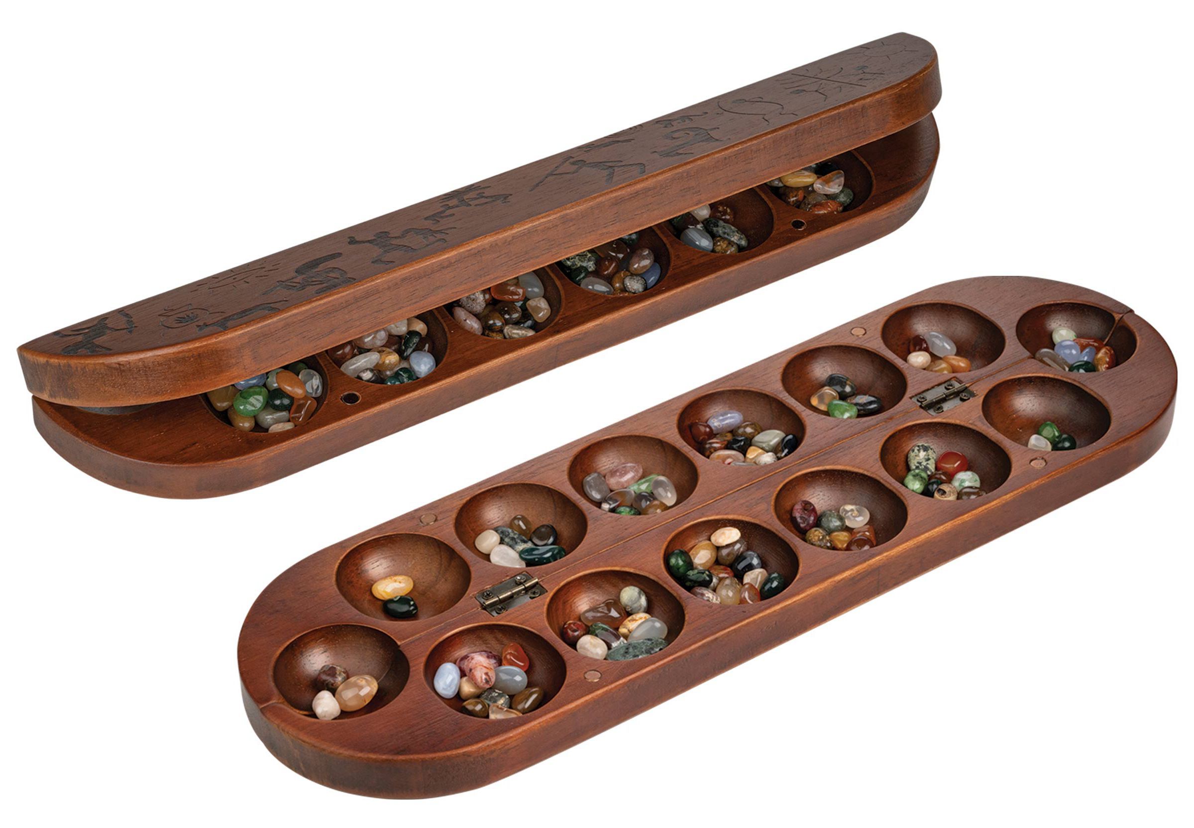 Philos Kalaha Hevea Hout Vouwb.40x12, 6 Cm