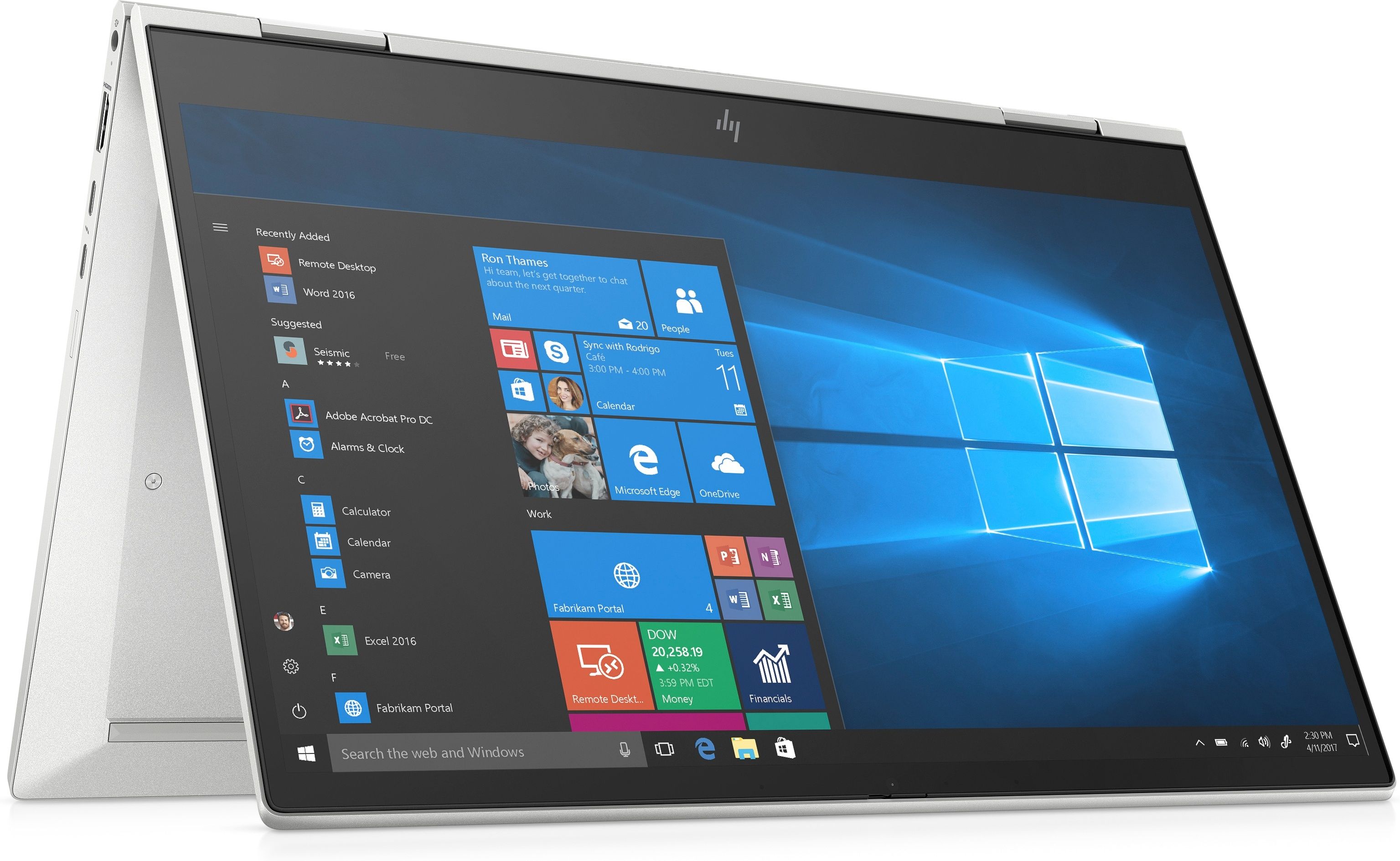HP EliteBook x360 830 G7 (1J6J5EA) - 2-in-1 PC - Intel Core i5-10210U - 8GB RAM - 256GB SSD - 13,3" Full HD Touch refurbished, photo 4