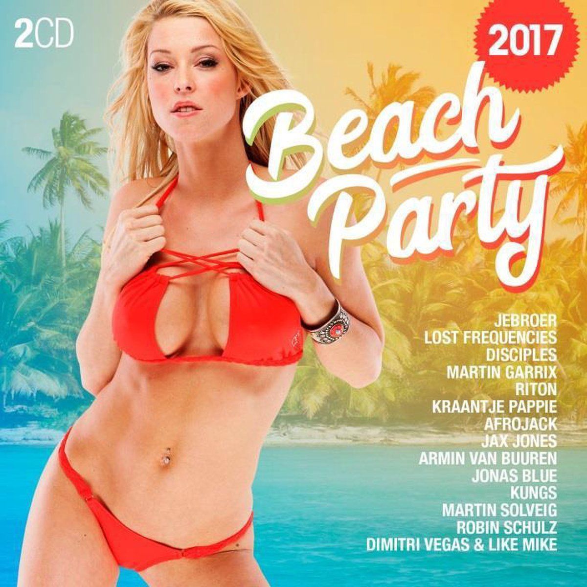 Beach Party - 2CD - Dance Pop Compilatie Met Zomerhits (2 Stuks)