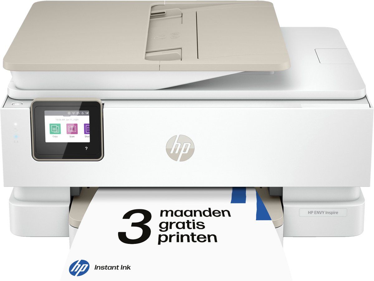 HP ENVY Inspire 7920e - All-in-One Printer - Dubbelzijdig printen - Beige