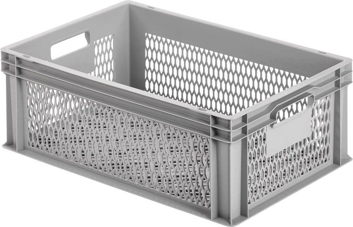 Alutec 75060 - Kunststofbox - Raster - Grijs