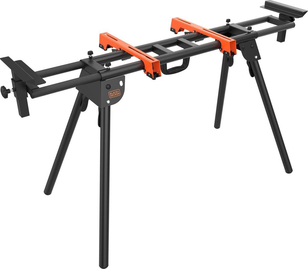 Black+Decker BEZ100 - Onderstel Voor Afkort- En Verstekzagen - Belastbaar Tot 150 Kg - Verlengbaar Tot 1.5m