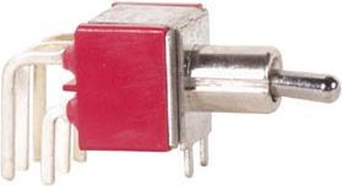 HAAKSE HORIZONTALE TUIMELSCHAKELAAR DPDT ON-OFF-(ON) (8022B)