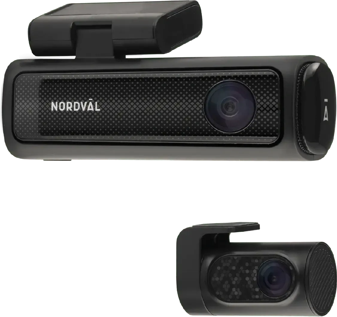 Nordväl DC202-2CH - Dual Dashcam - 4K Voorcamera 2K Achtercamera