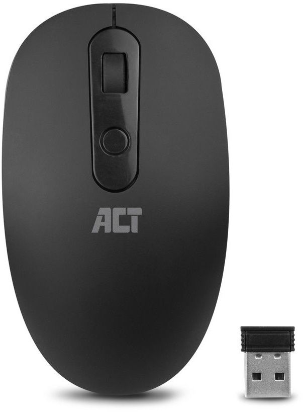 ACT AC5110 - Draadloze muis - DPI-switch 800-1000-1200 - Geschikt voor links- en rechtshandigen