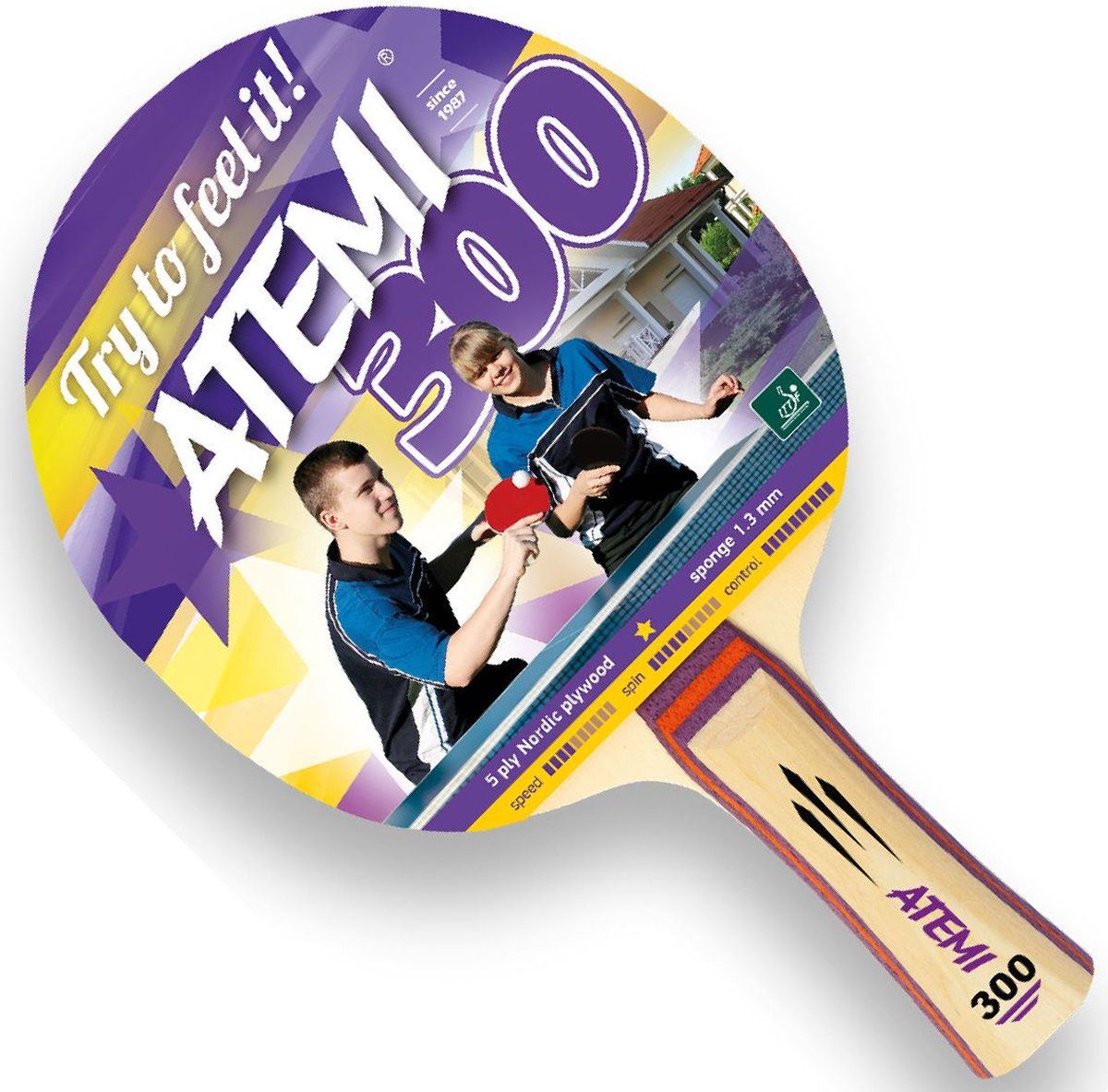 Atemi Tafeltennisbat Hobby 300 * Ittf