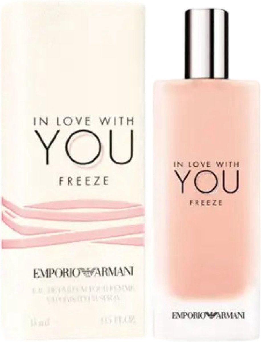 Armani In Love With You Freeze - Eau De Parfum - 15ml Travel Edition - Frisse Bloemige Geur