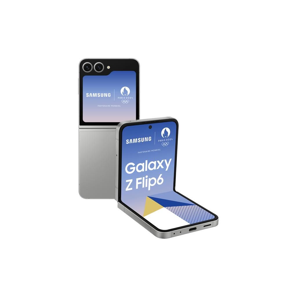 Samsung Galaxy Z Flip6 - Zilver - 256 GB - Fysieke simkaart + eSIM