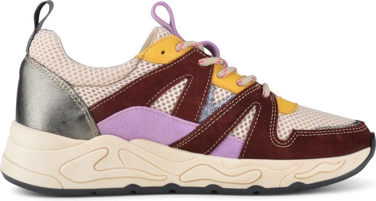 Beige Bordeaux Multi