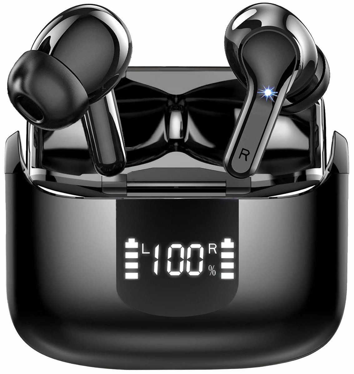 Vertrex Sounds Pro-3 - Draadloze Bluetooth Oordopjes - Anc - Zwart