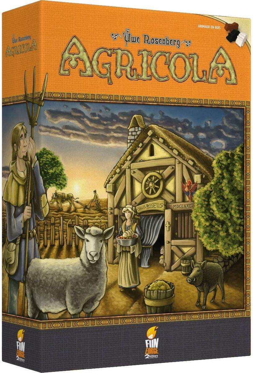 Asmodee Agricola - Bordspel - Geschikt Voor 12 Jaar En Ouder - Multicolour