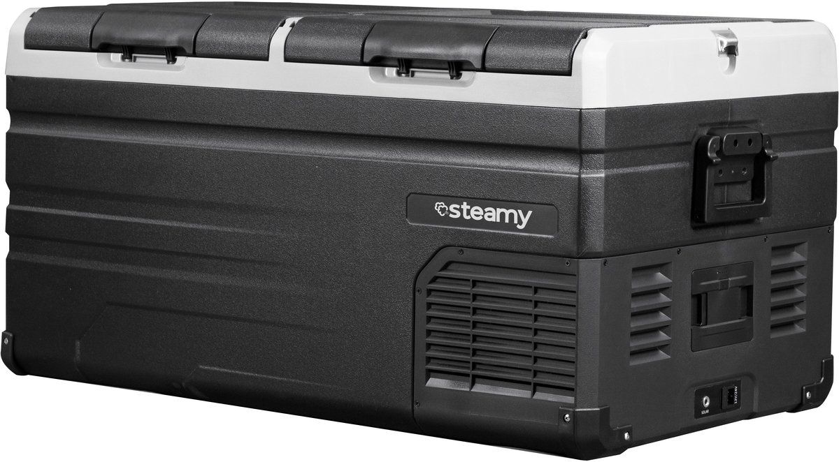 Steamy SECTW95 - Elektrische Compressor Koelbox - Dual Zone - 20°C Tot 20°C - Zwart