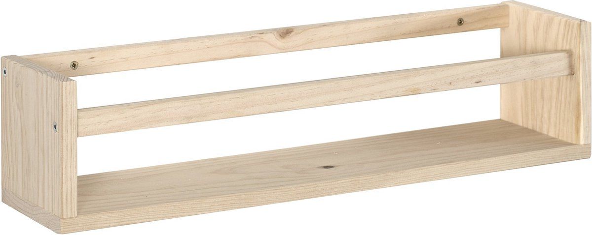 Astigarraga Wandplank - Wandrek - 60cm - Pefc Dennenhout - Beige