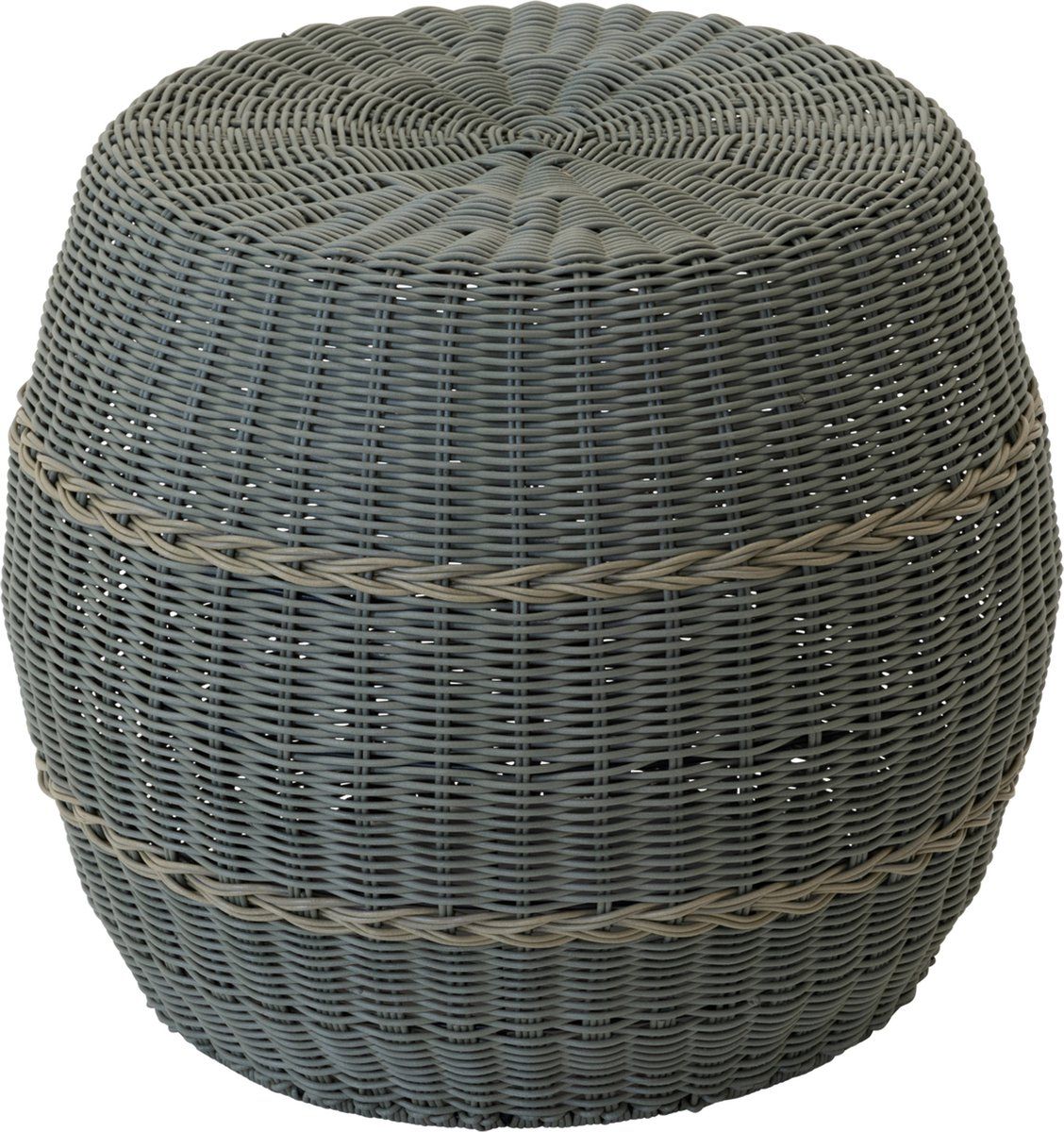 Lesli Outdoor Living - Poef Laos Wicker Groenø46x40cm