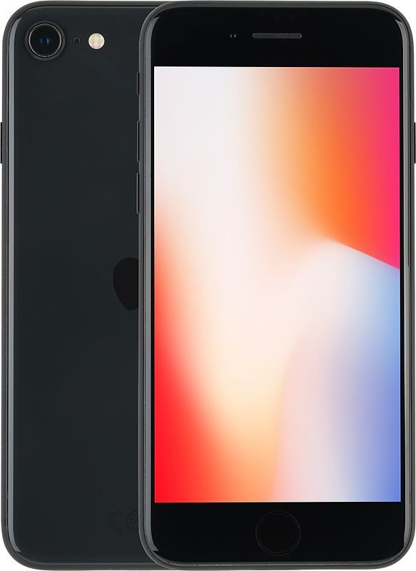 Apple iPhone SE (2020) - Zwart - 64 GB - Fysieke simkaart + eSIM refurbished, photo 4