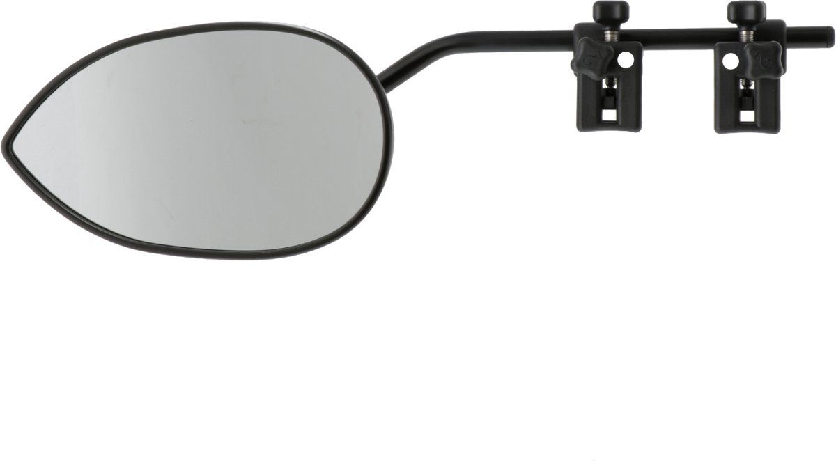 Milenco Aero 3 - Caravanspiegel - Vlak glas - Zwart (2 stuks)