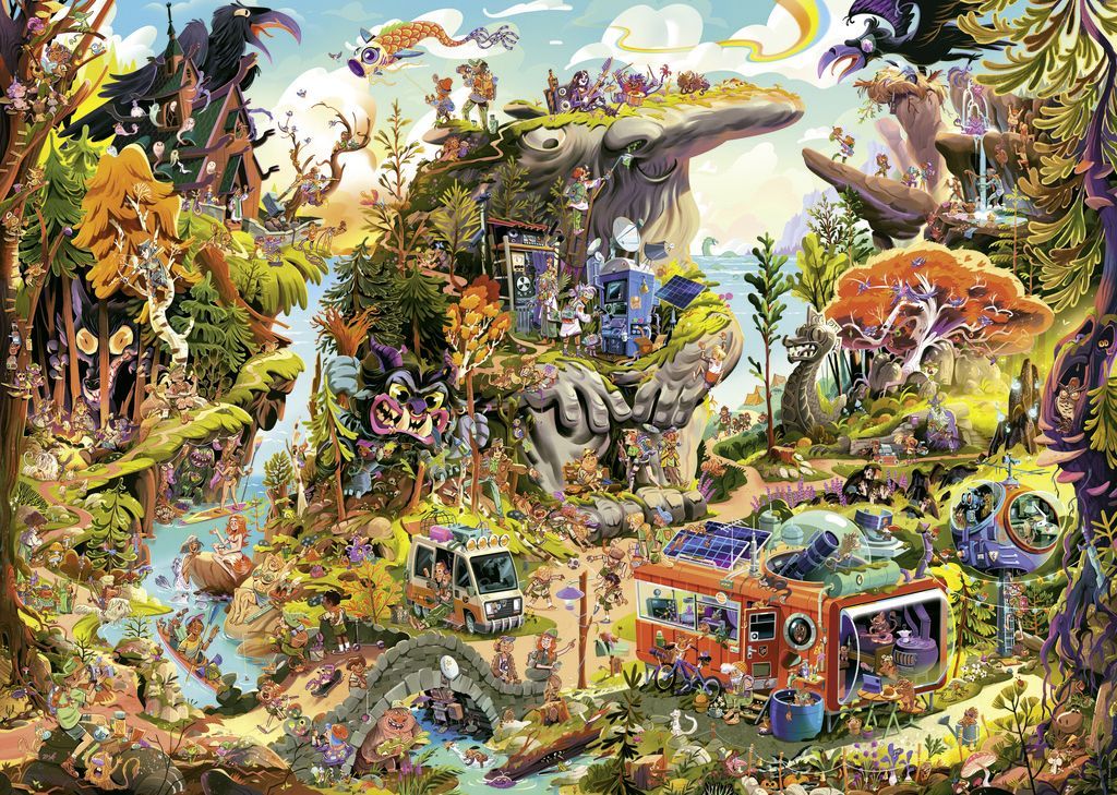 Heye Nordic Stories 2000 - Puzzel 2000 St. - 96 X 68 Cm
