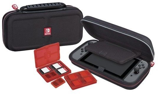 Bigben Interactive - Beschermhoes Nintendo Switch - Inclusief stand en ruimte voor accessoires - Zwart