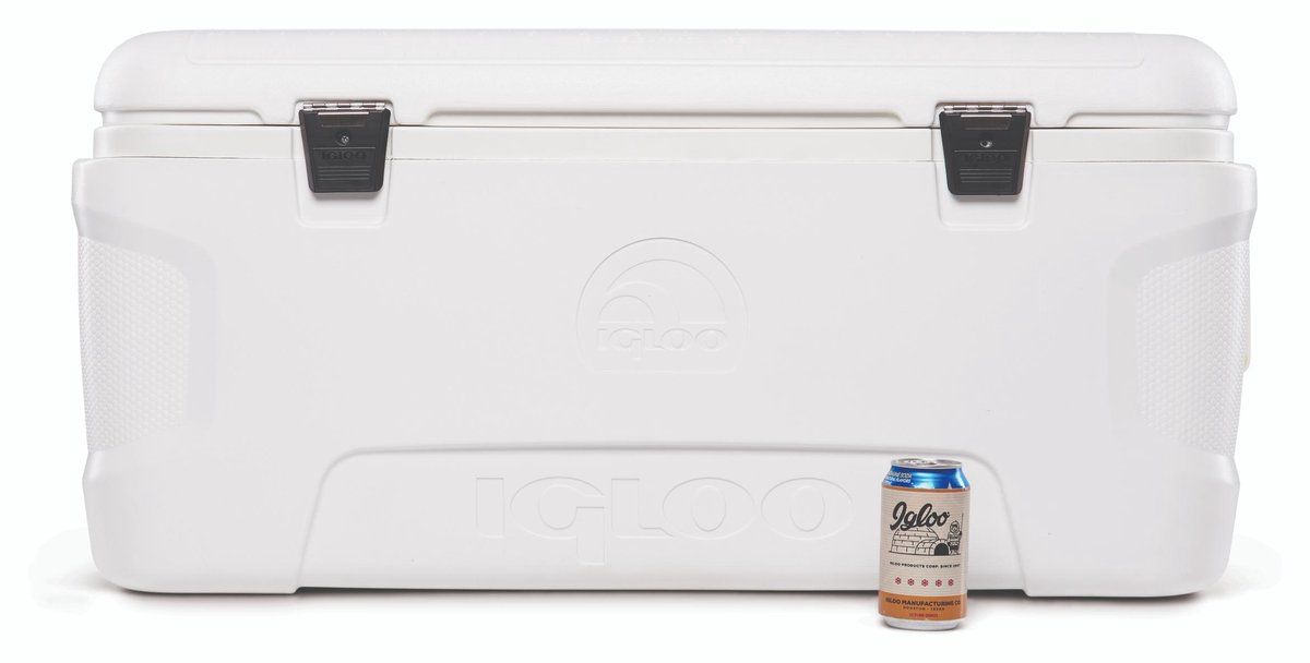 Igloo Marine Contour 120 - Koelbox - Houdt tot 5 dagen ijs - Wit