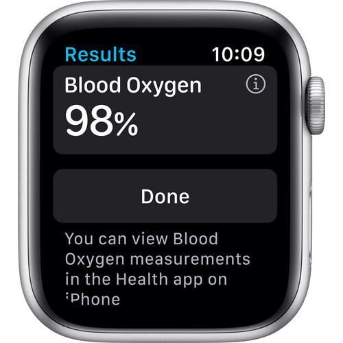 Apple Watch Series 6 - 44mm - Aluminium - Zilver - GPS refurbished, photo 4