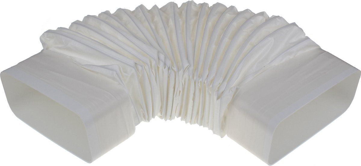 NOVY 563-79405 - Flexibel Plat Afvoer Kanaal 75cm - Wit