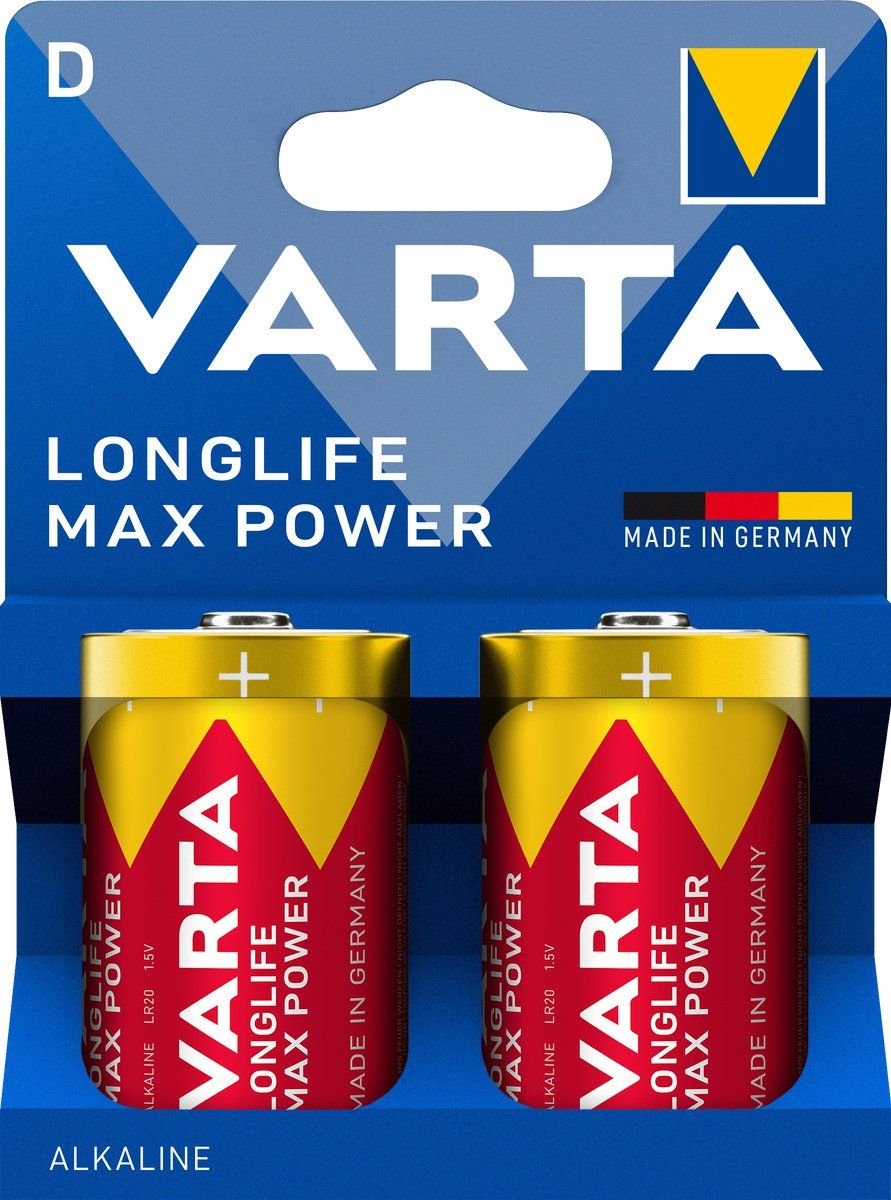 Varta 04720 101 422 - Alkaline Batterij LR20 1,5 V - Geel