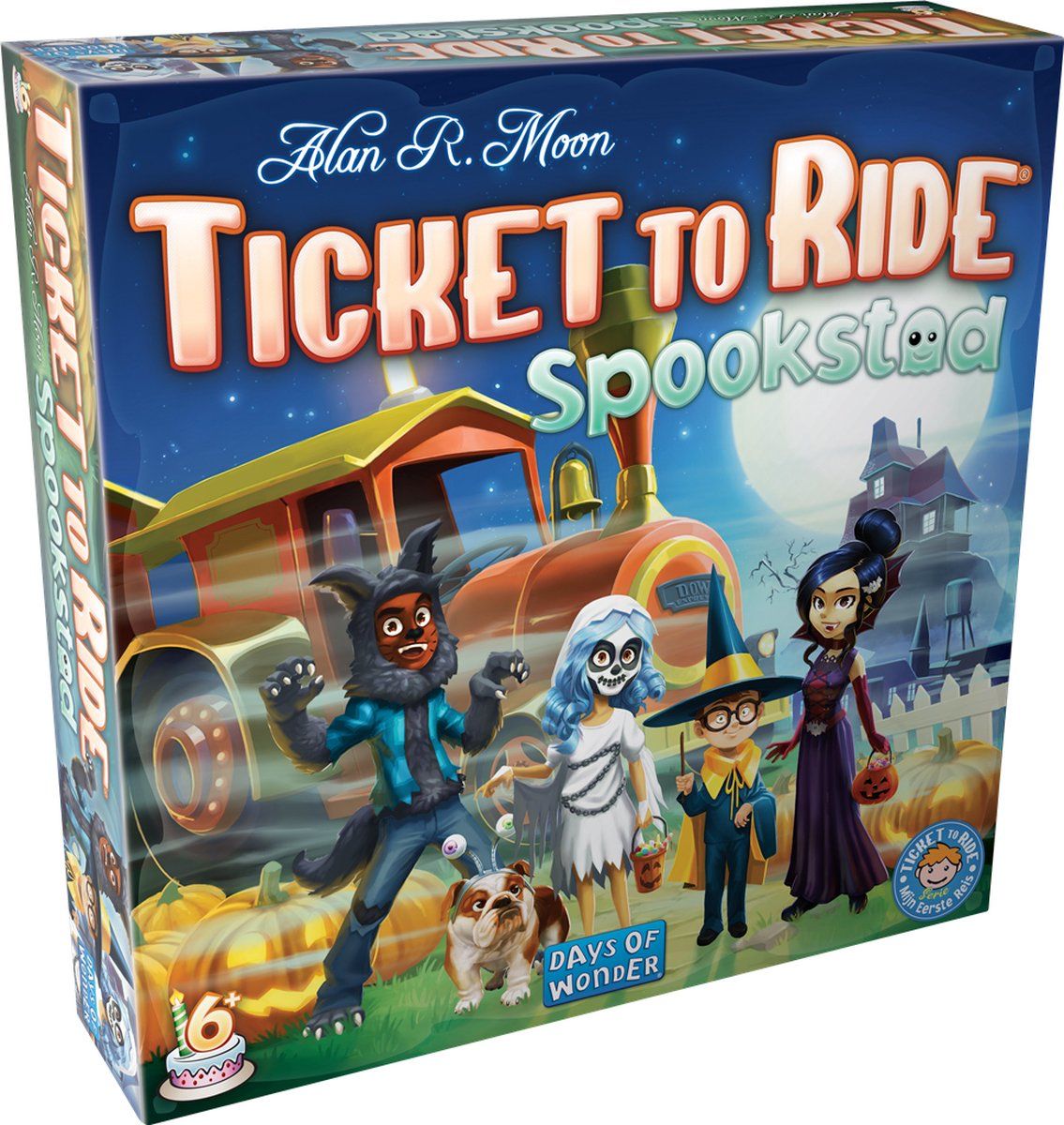 Days Of Wonder - Ticket To Ride Spookstad - Bordspel Junior - Strategisch Spel