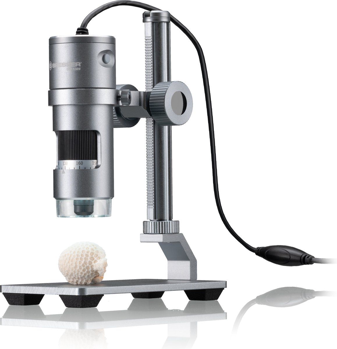 Bresser Dst-1028 - Digitale Microscoop 5MP - Usb Met Led Ringverlichting En 10x-280x Vergroting