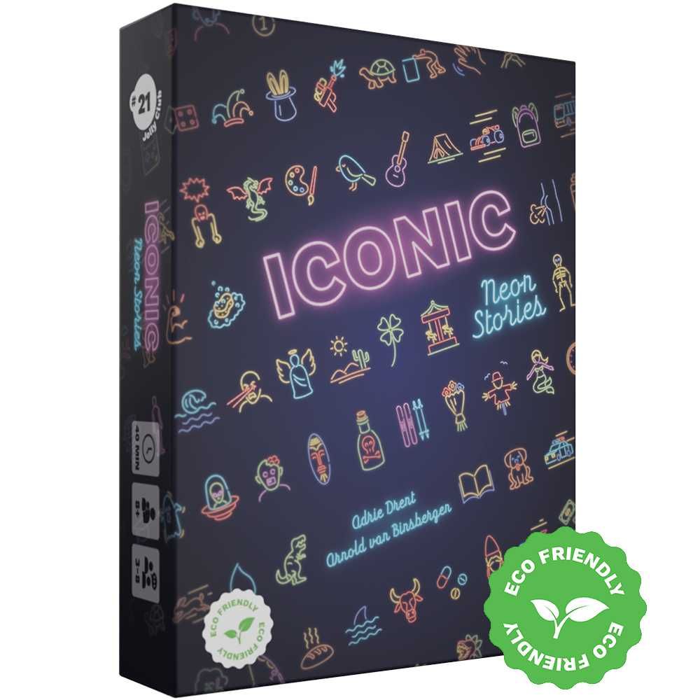 Merkloos Neon Stories Iconic Kaartspel- Jd