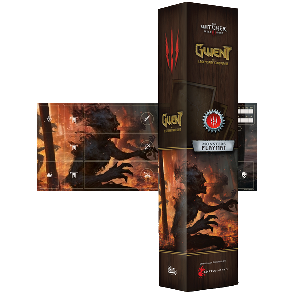 Mnky Gwent - Neopreen Speelmat Monsters - 290x370 Mm