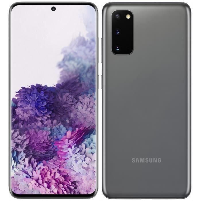 Samsung Galaxy S20 - Grijs - 128 GB - Fysieke simkaart + eSIM