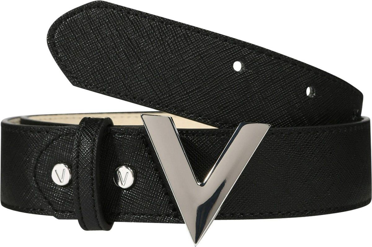 VALENTINO Forever Belt - Riem W100 - Logosluiting - Nero