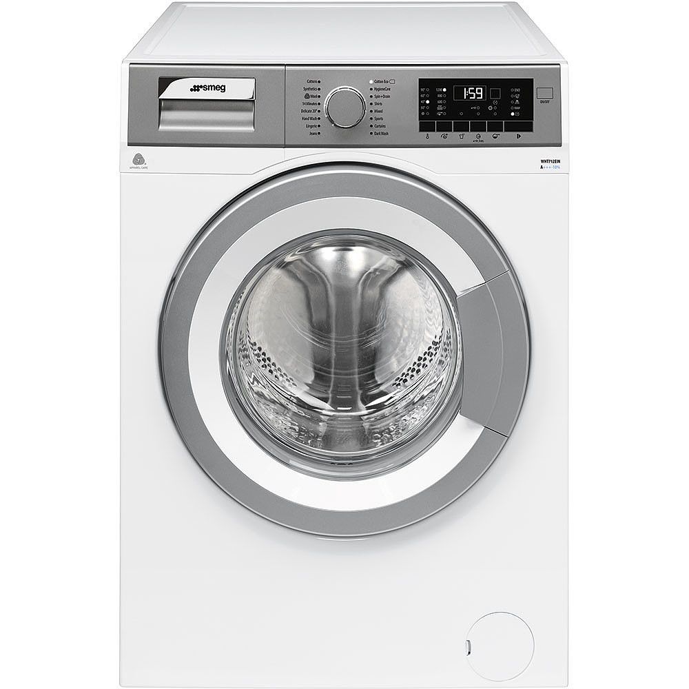 Smeg WHT814EIN - Voorlader wasmachine - 8 kg - 1400 tpm - Wit