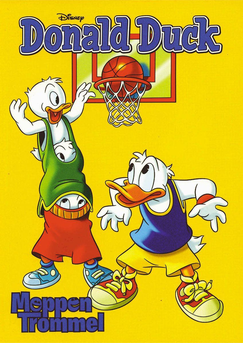 Disney Donald Duck Moppentrommel, 64 pagina's lachen, gieren, brullen!