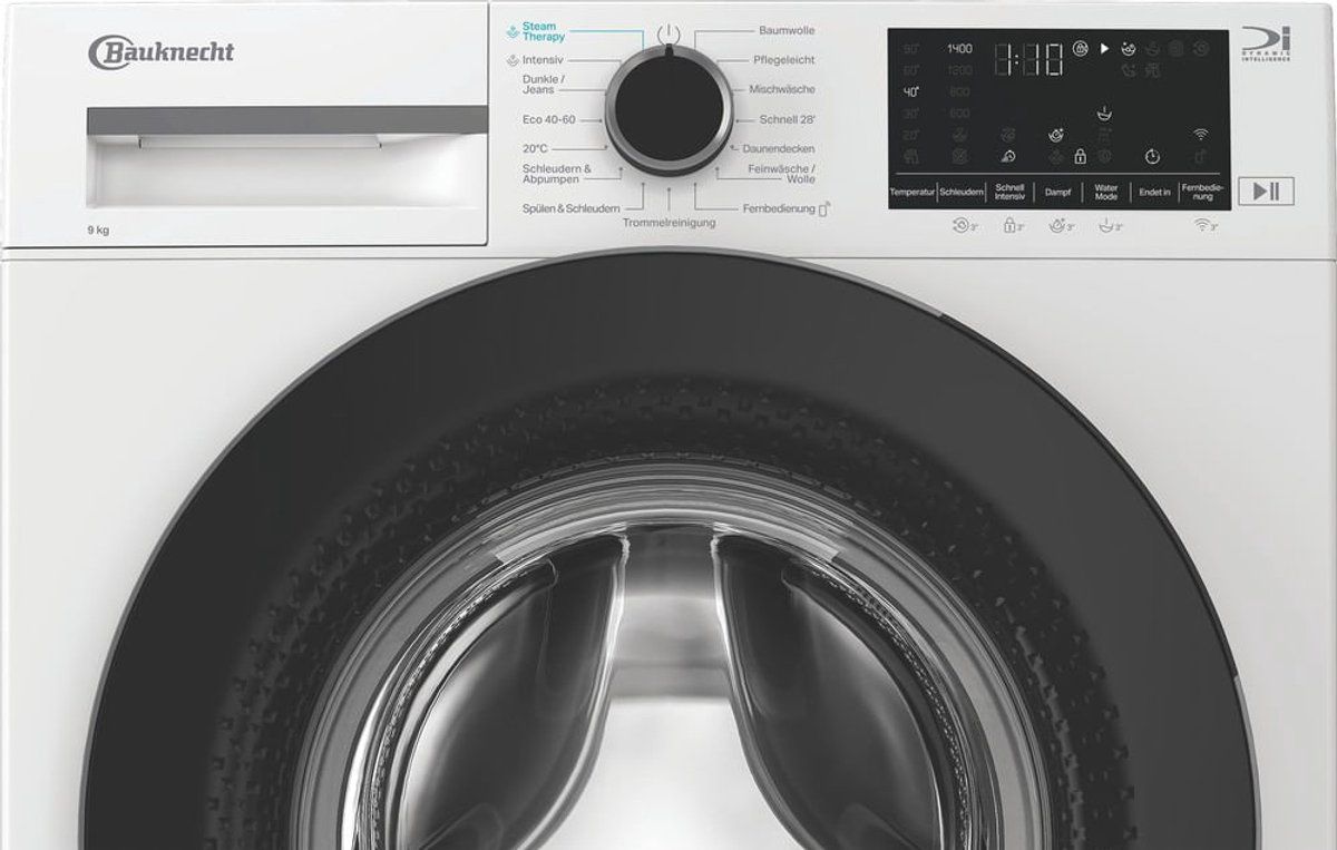 Bauknecht B WM 9A9 BS - Wasmachine Voorlader 9 kg 1400 RPM - Wit