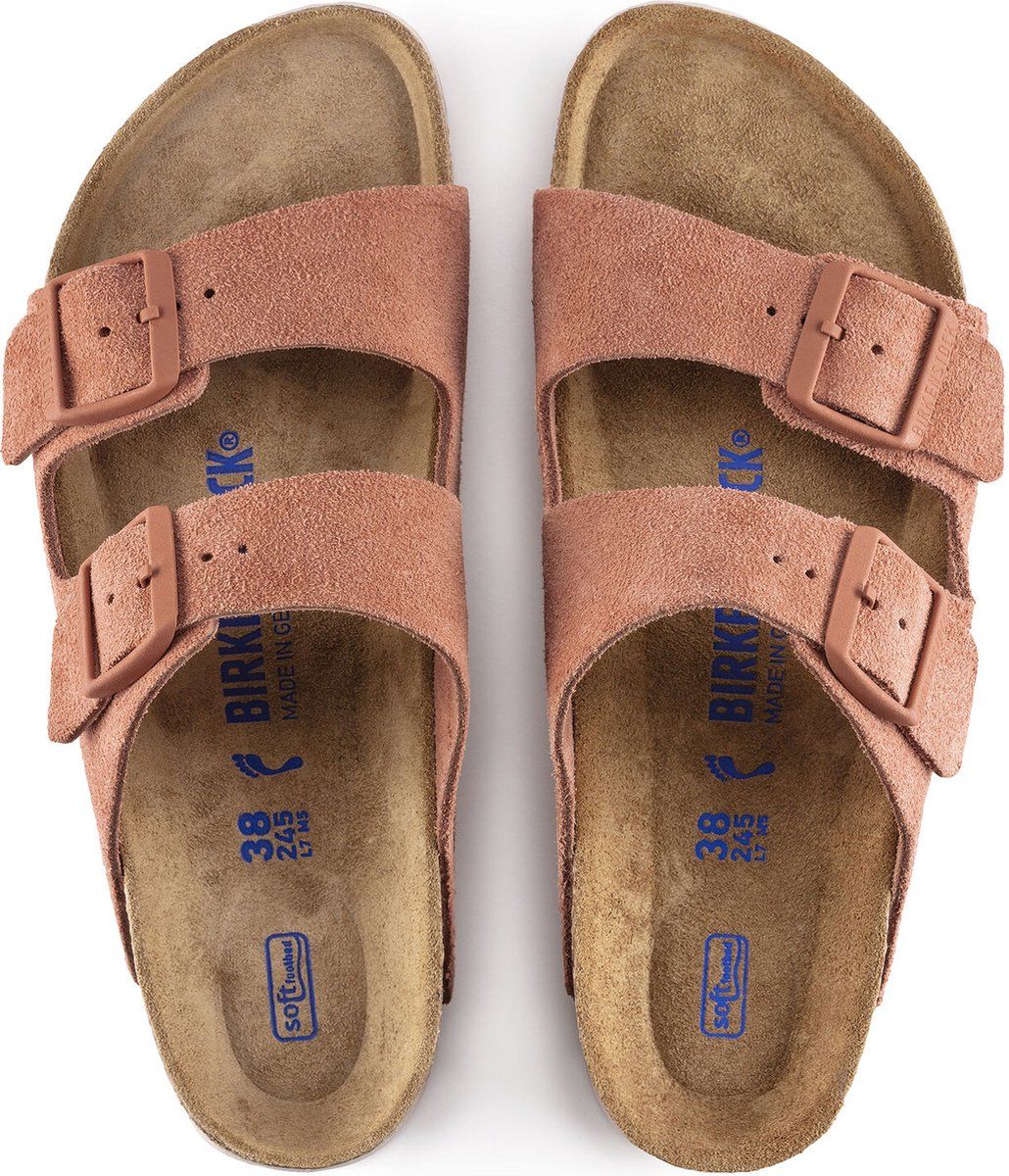 Birkenstock Arizona - Slippers - SoftComfort Voetbed - Roze - Maat 36