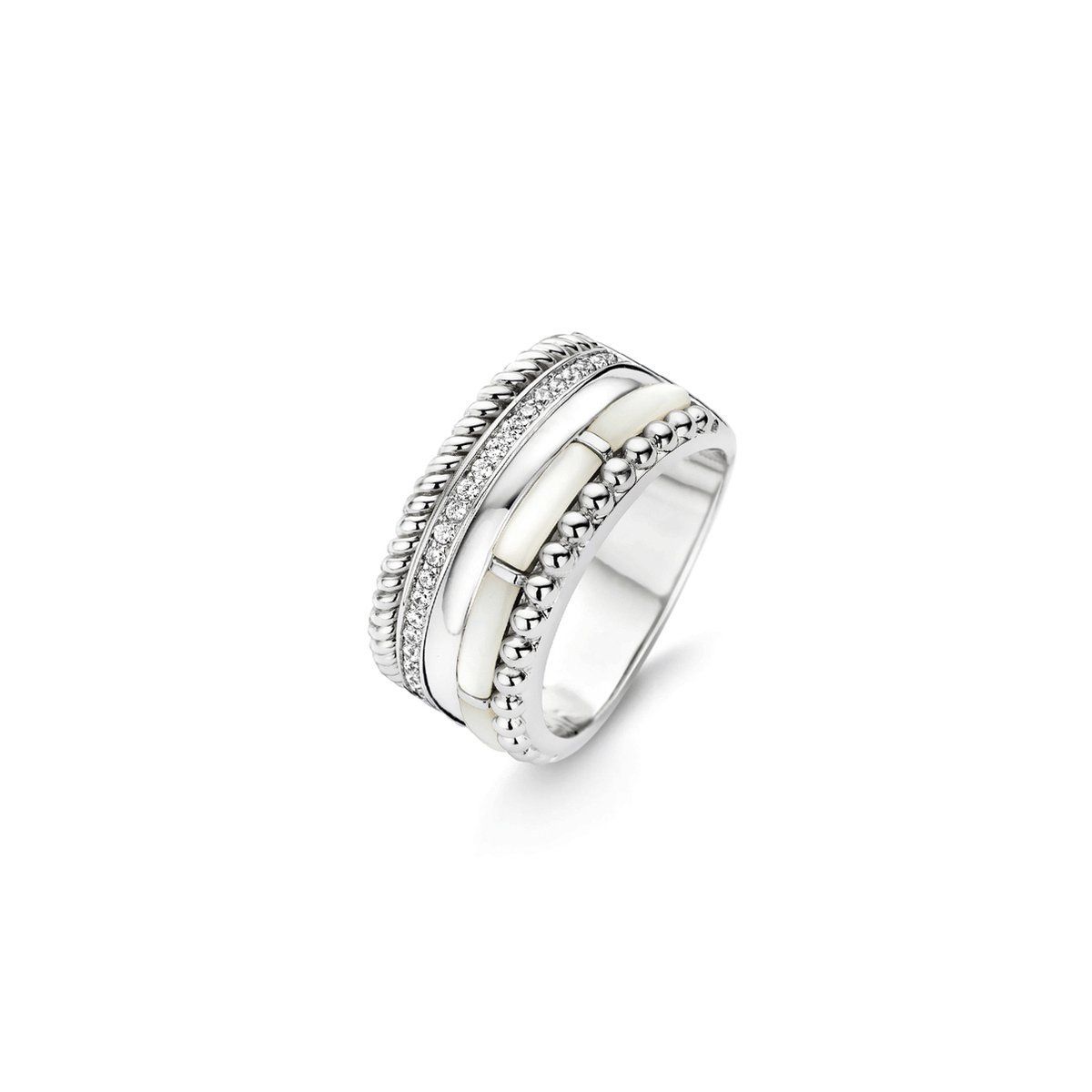 Ti Sento - Milano Ring 12038MW - Zilverkleurig