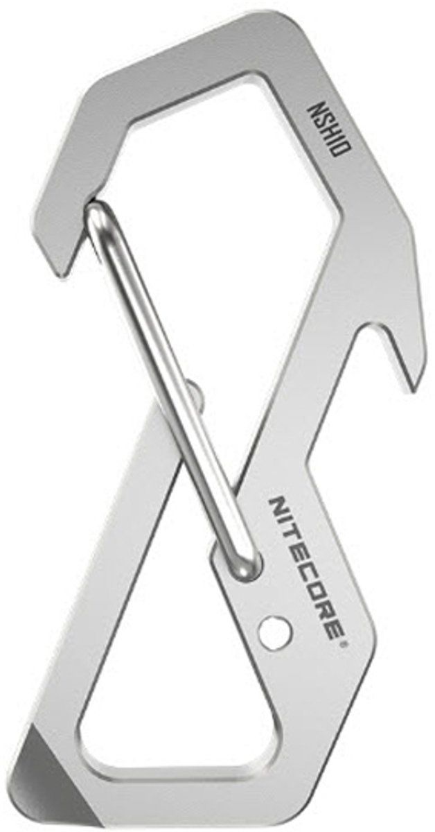 Nitecore NSH10 - Karabijn - Titanium - Multitool