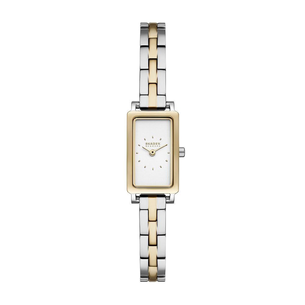 Skagen SKW3155 - Dames Horloge 31 Mm - Witte Wijzerplaat - Roestvrijstalen Bandje