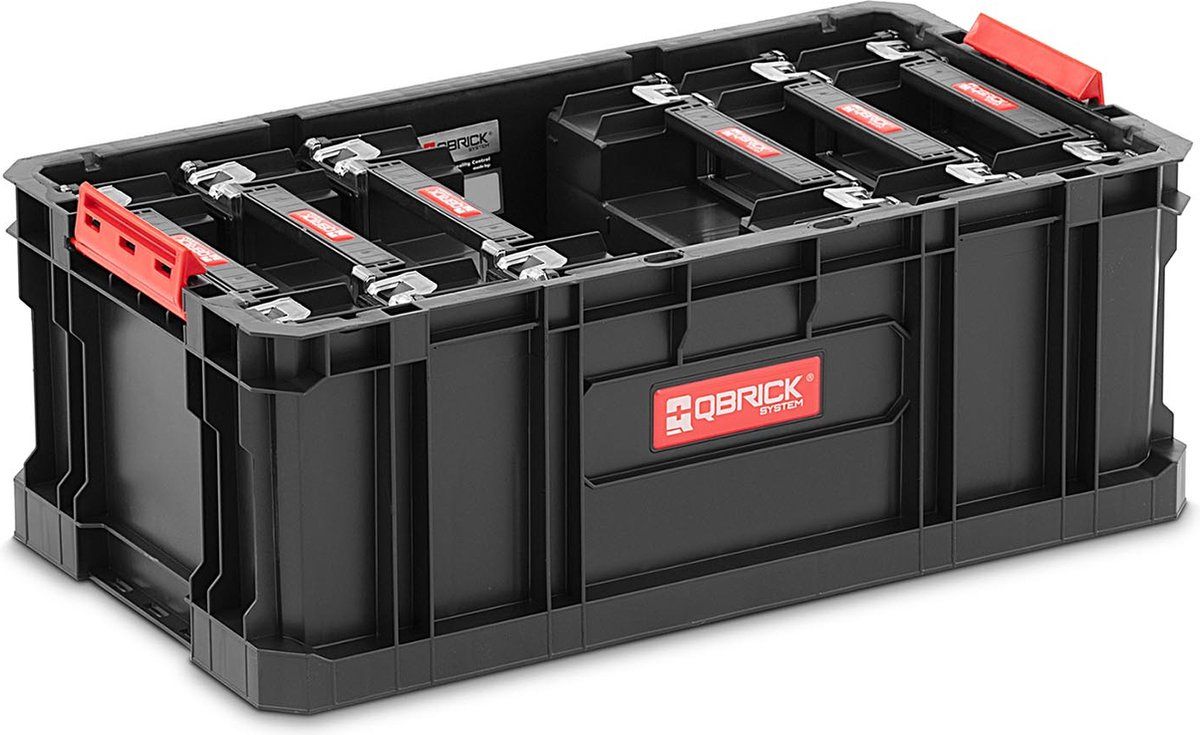 Qbrick System 200 Two - Gereedschapskist - Inclusief 6 Organizer Multi - Zwart
