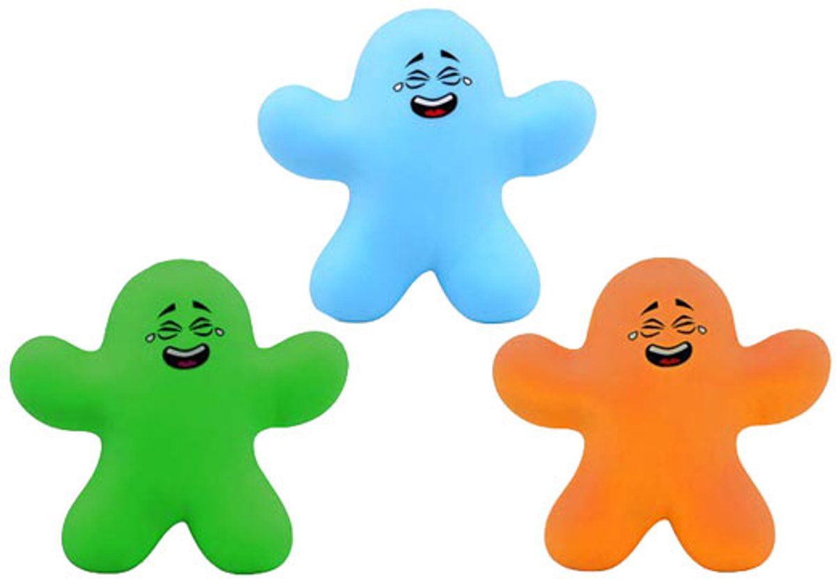 Johntoy Squishy Stressfiguur Xl - Fidget Pad - Zacht En Rekbaar Materiaal - Multi Kleuren